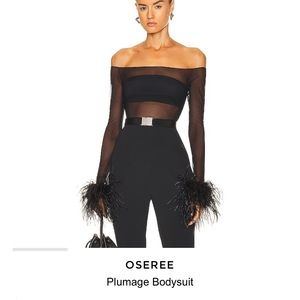 Oseree Plumage Bodysuit Feathers
